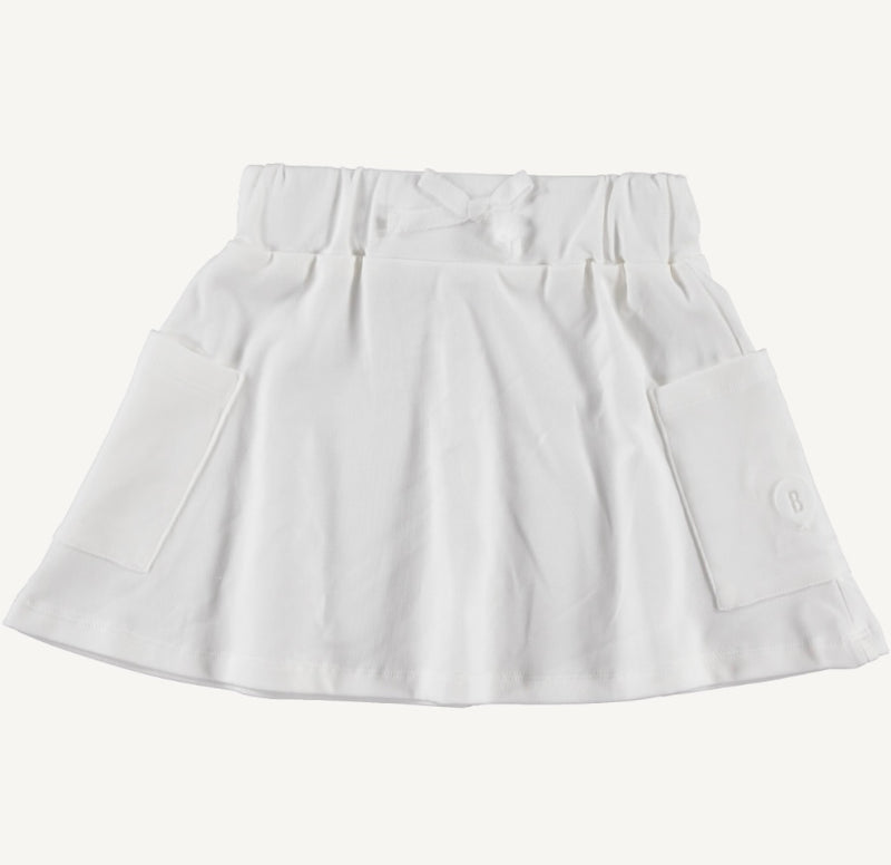 Cotton Pocket Skirt