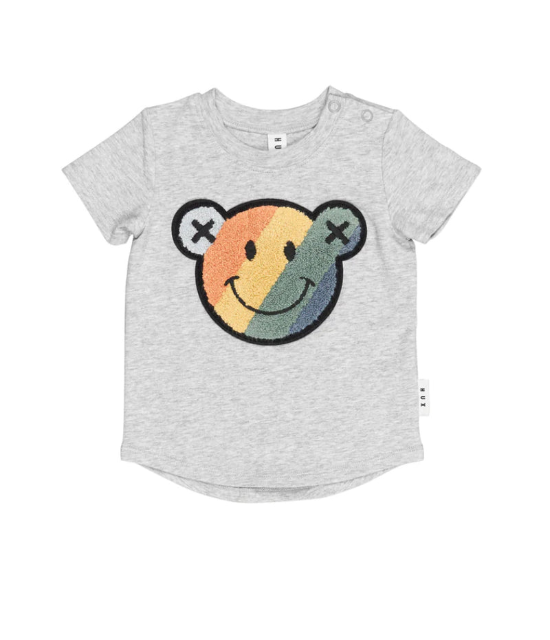 Hux Smiley Rainbow T-Shirt