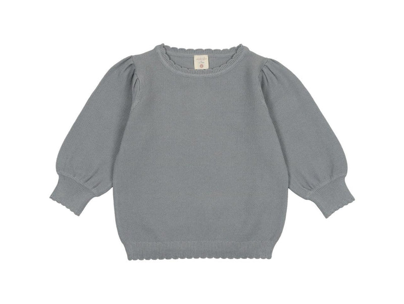 Girls Knit Sweater Three Quarter Sleeve