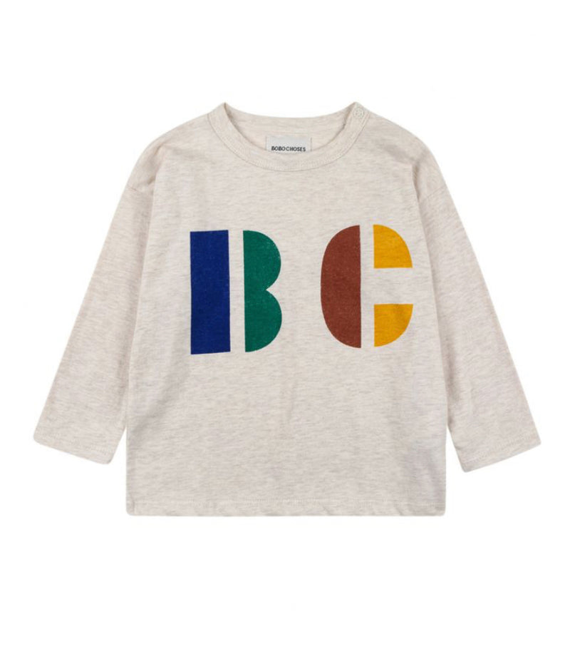 Baby Multicolor B.C Long Sleeve T-Shirt with Baby Big B Leggings