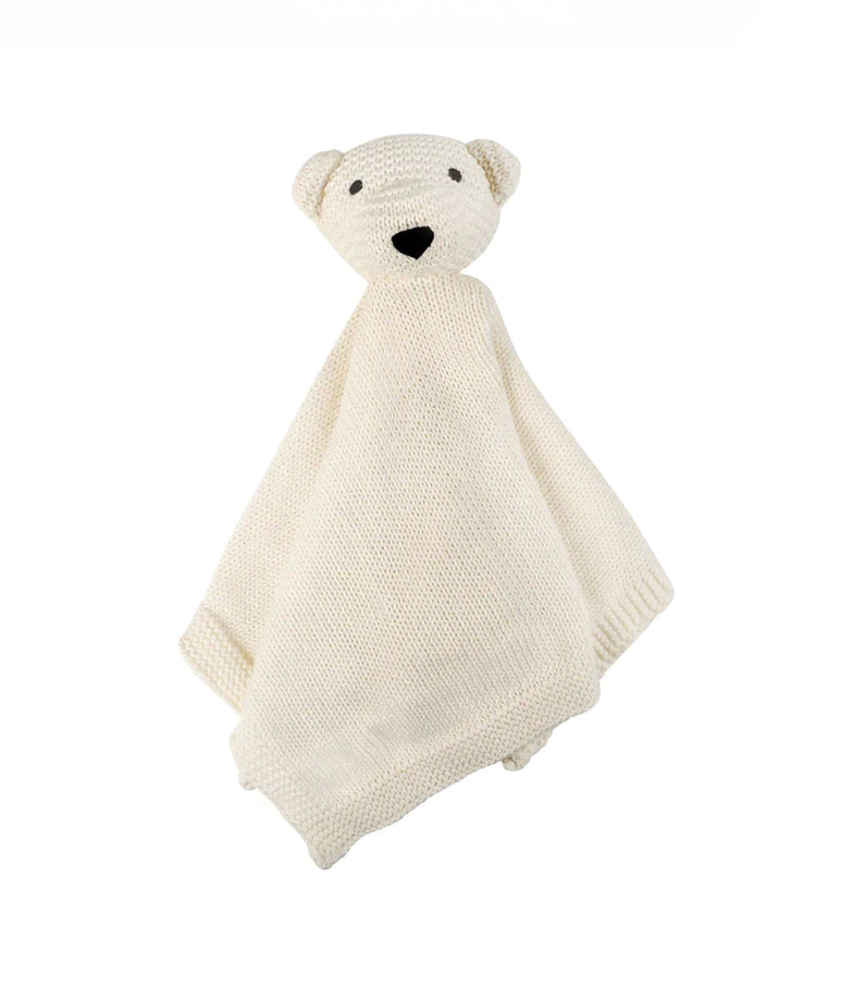 Knit Polar Bear Lovey