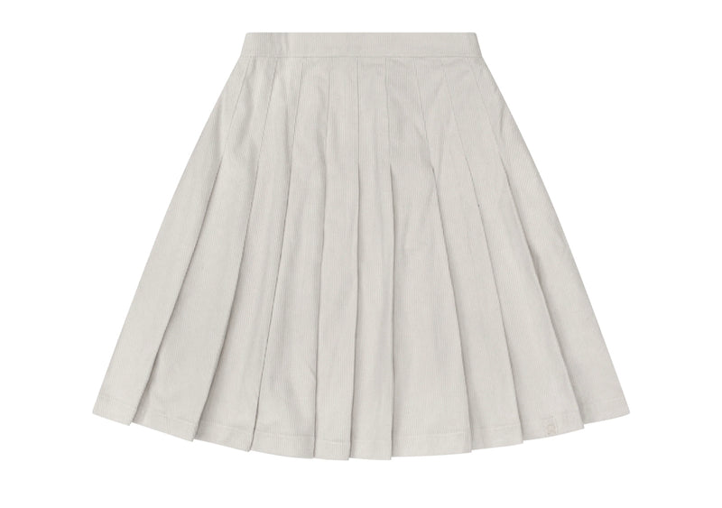 Corduroy Pleat Skirt