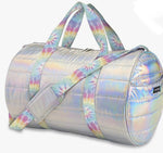 Top Trendz Gunmetal Duffle Bag