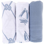 Muslin Swaddle Blankets (Set of 3)