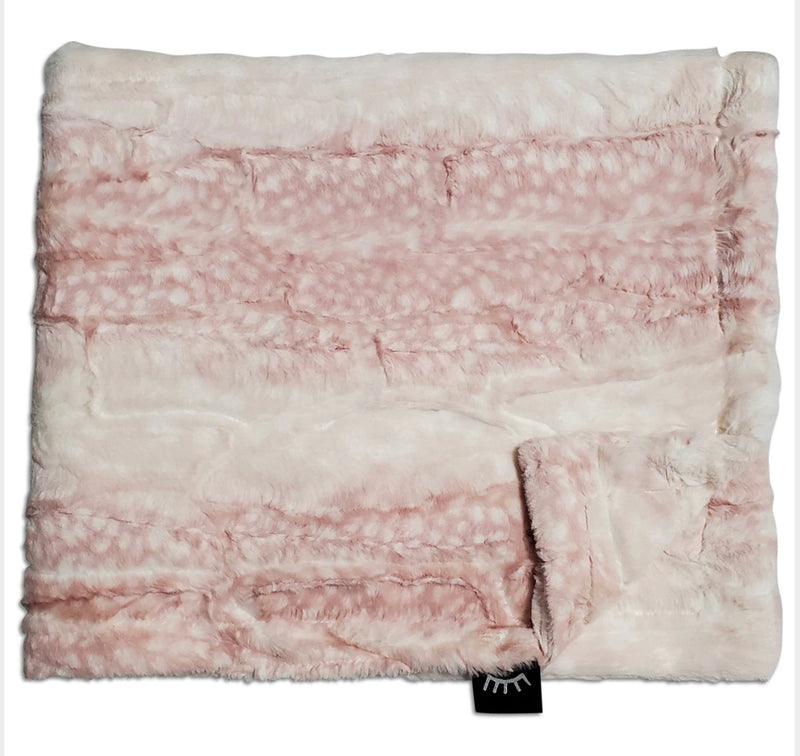 Cibirian Blush Minky Blanket